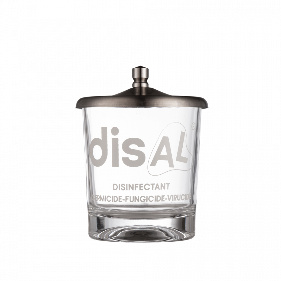 ELAN disAl Маленька скляна ємність для дезінфекції інструментів та аксесуарів