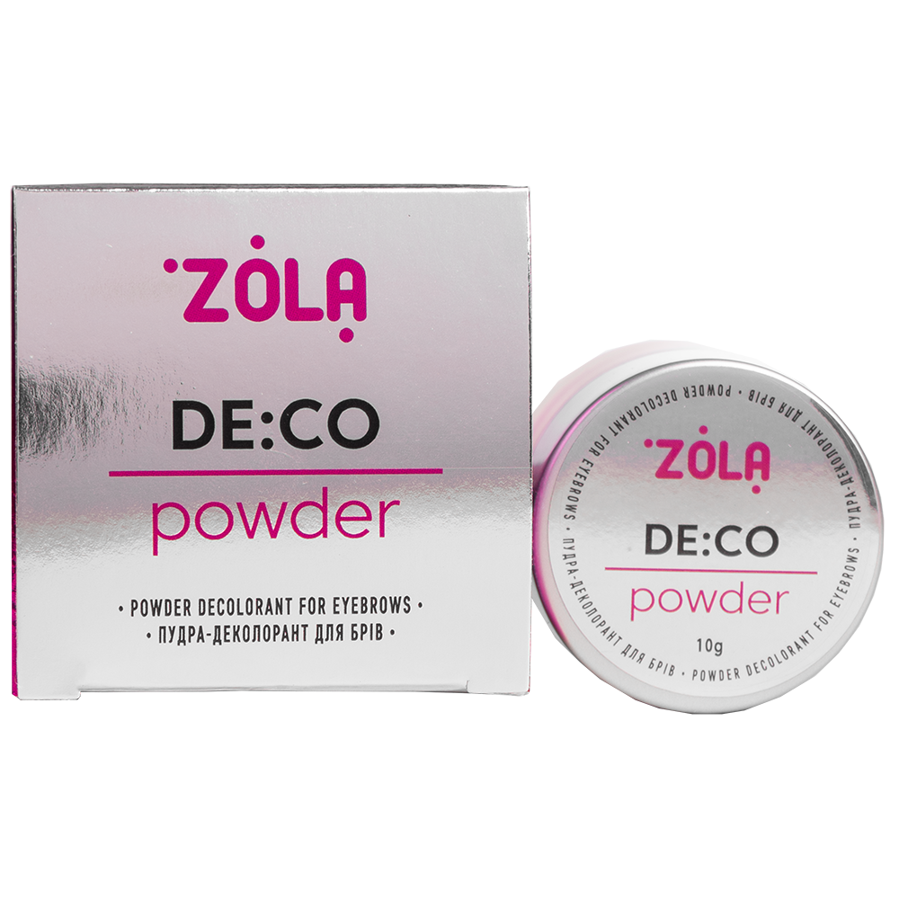 ZOLA Пудра-деколорант для брів DE: CO Powder 10 g.
