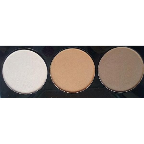 Сухой корректор для лица и тела Палитра 3в1