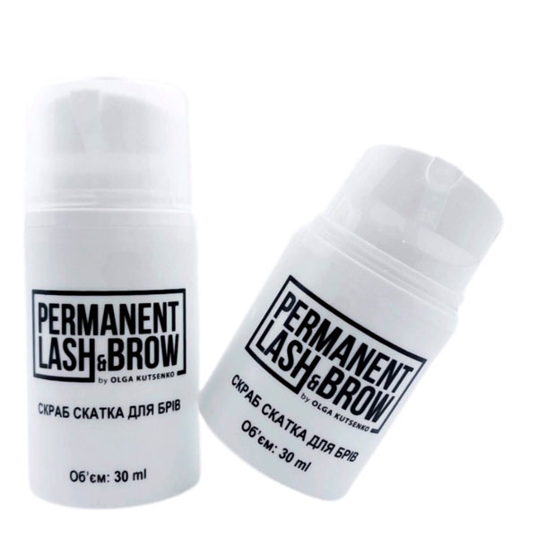 Скраб-скатка для бровей Permanent lash&brow 50 мл