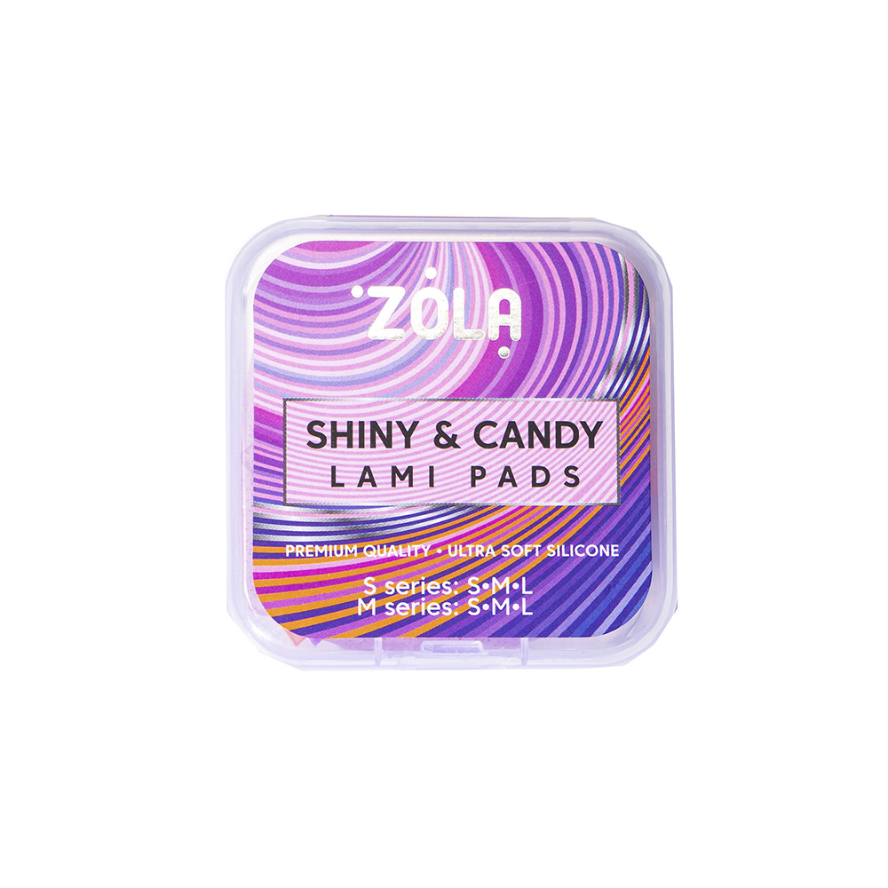 Zola Валики для ламінування Shiny  Candy Lami Pads (S series-S, M, L, M series-S, M, L)