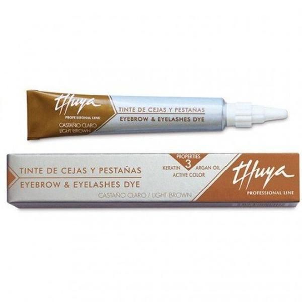 Thuya Professional line-Краска для бровей и ресниц - светло-коричневая Краска для бровей и ресниц