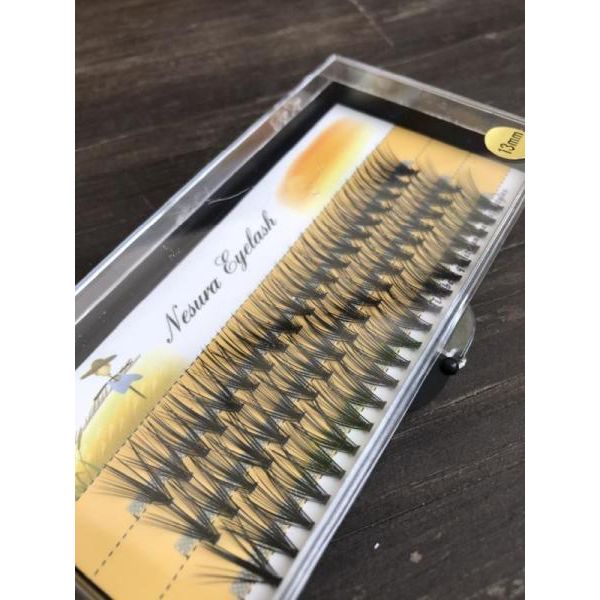 Безузелковые ресницы, густота 20D