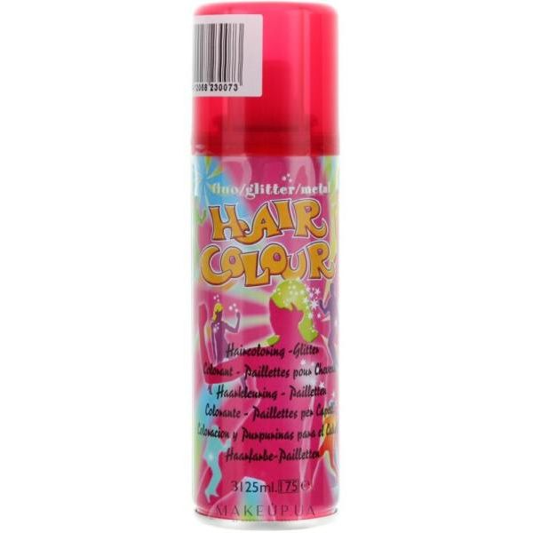 Цветной спрей для волос FLUO розовый, 125 мл Hair Colour