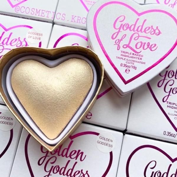 MakeUp Revolution Хайлайтер golden goddess, 10г