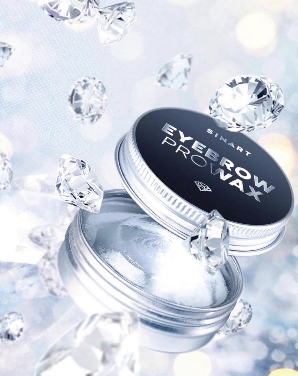 Sinart Eyebrow pro wax crystal 15ml віск для оформлення брів