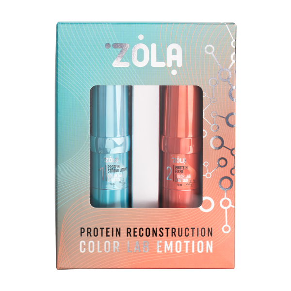 ZOLA COLOR LAB EMOTION Набір для ламінування Brow Lash Protein Reconstruction System