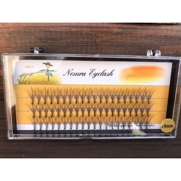 Безузелковые ресницы, густота 10D