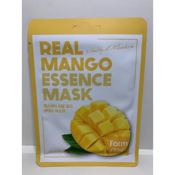Тканевая маска FarmStay с экстратом манго Real Mango Essence Mask