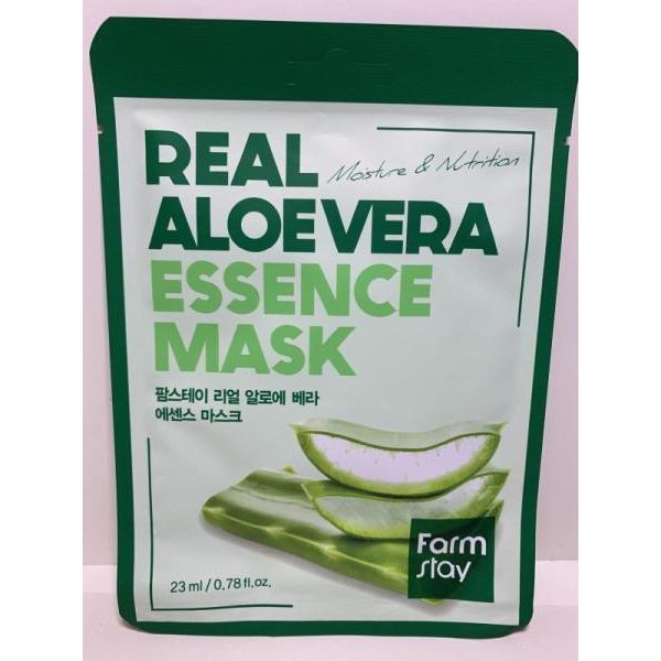 Тканевая маска с алоэ вера Real Aloe Vera Essence Mask