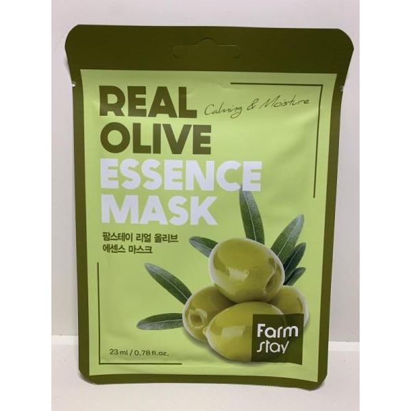 Тканевая маска FarmStay с оливой Real Olive Essence Mask