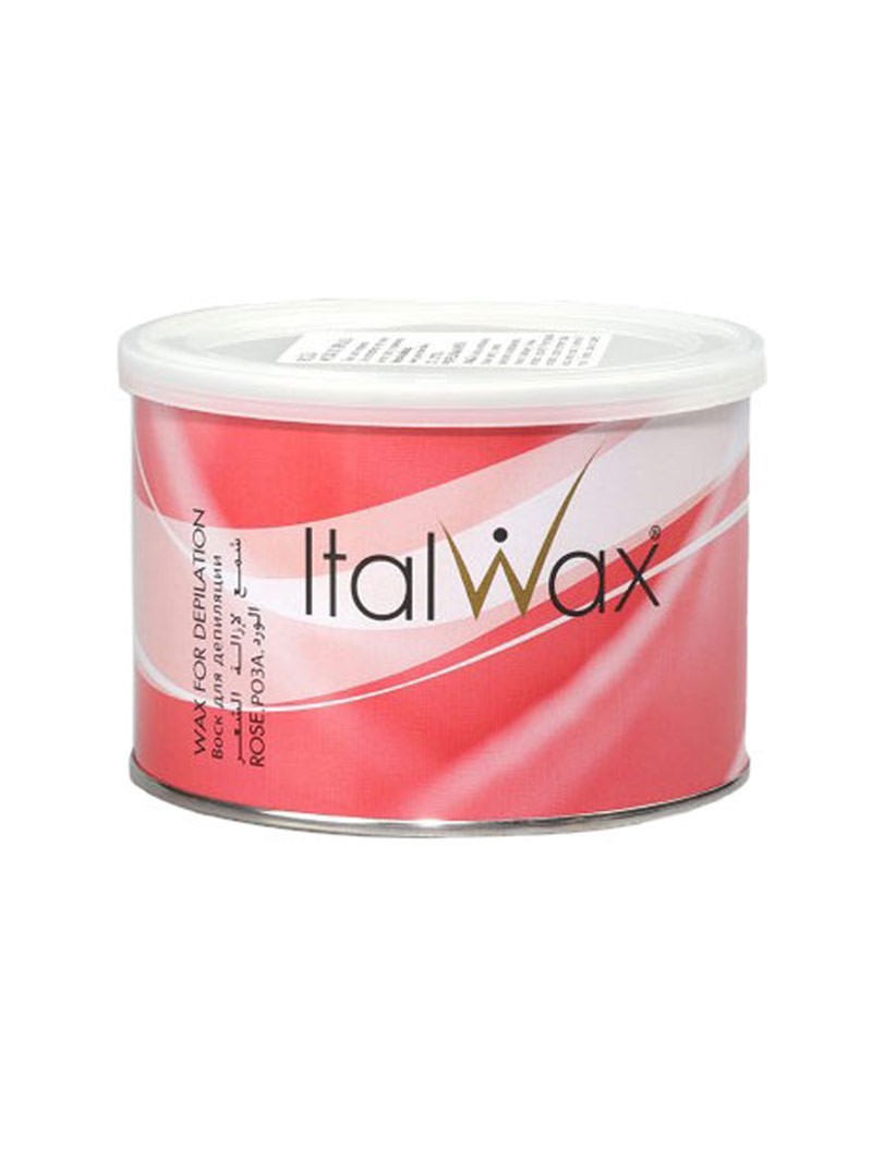 Теплый воск в банке Italwax - Роза, 400 г.