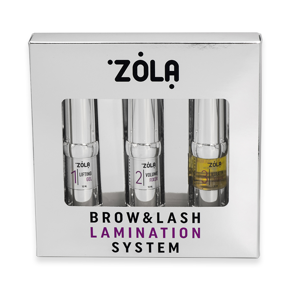 ZOLA Набір для ламінування Brow Lash Lamination System