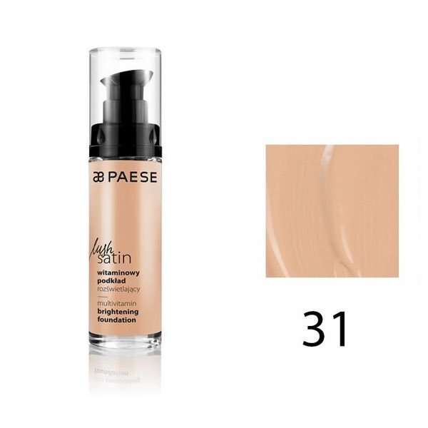 PAESE -Тональный крем Lush Satin - (31) Тёплый Беж Тональный крем Lush Satin