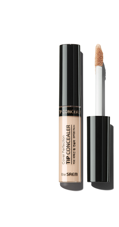 The saem Cover Perfection Tip Concealer Консилер 1.25 Light Beige, 6.5g 