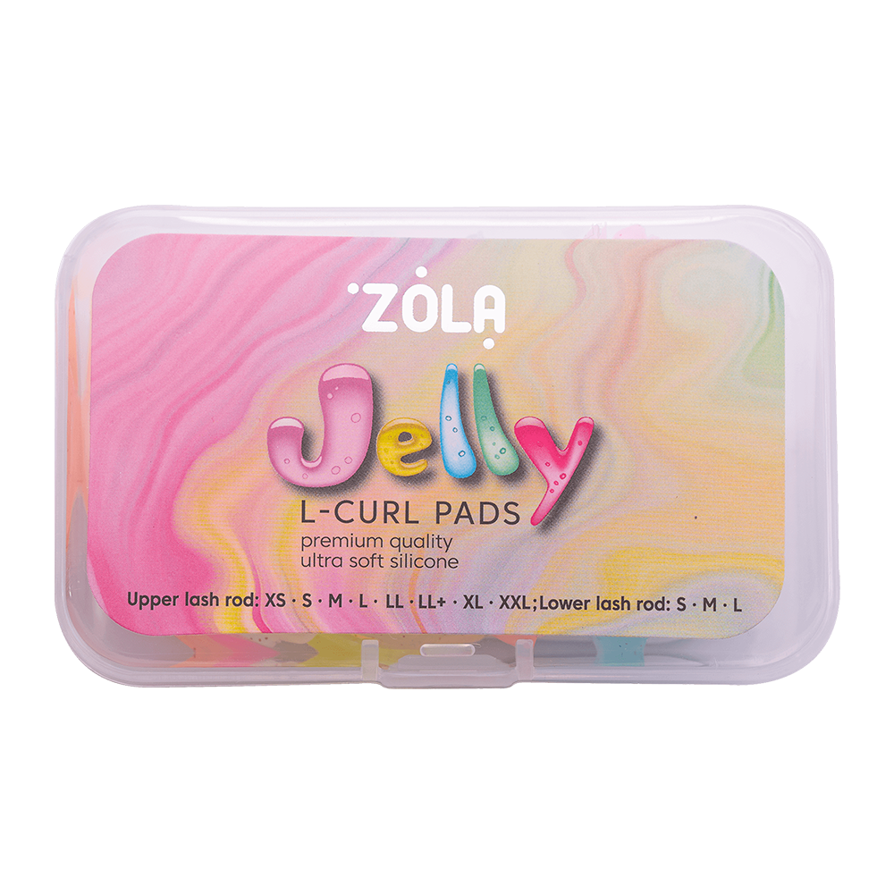 ZOLA Валики для ламінування Jelly L-Curl для верхніх і нижніх вій