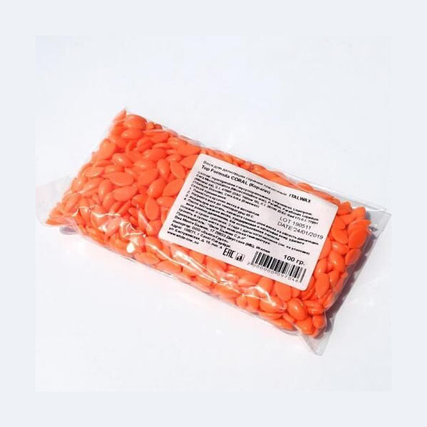  воск в гранулах TOP Formula Coral Корал, пакетик 100 гр