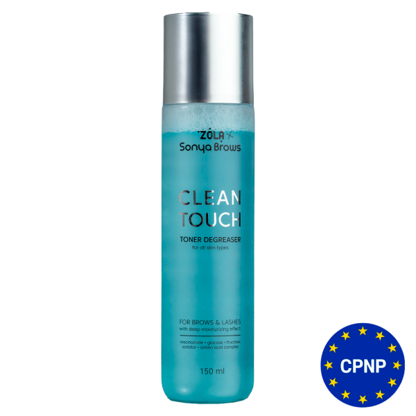 ZOLA  Sonya Brows Тонер-знежирювач для брів та вій Clean Touch