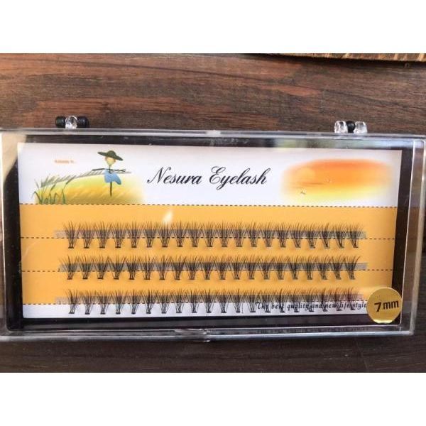 Безузелковые ресницы, густота 10D