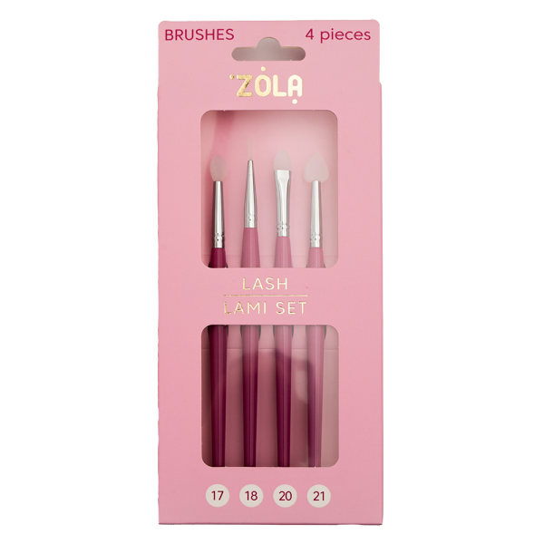 ZOLA Набір пензлів – Lami Set (4 шт.)