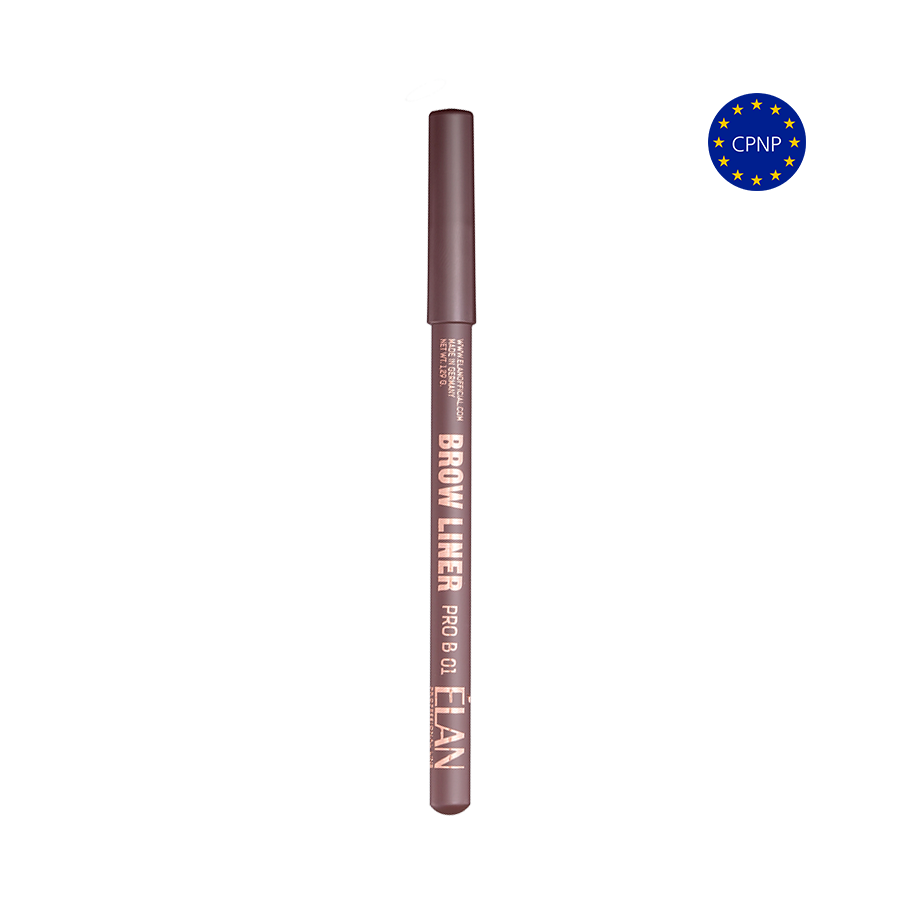 Elan Пудровий олівець для брів Brow Liner PRO B 01 medium brown