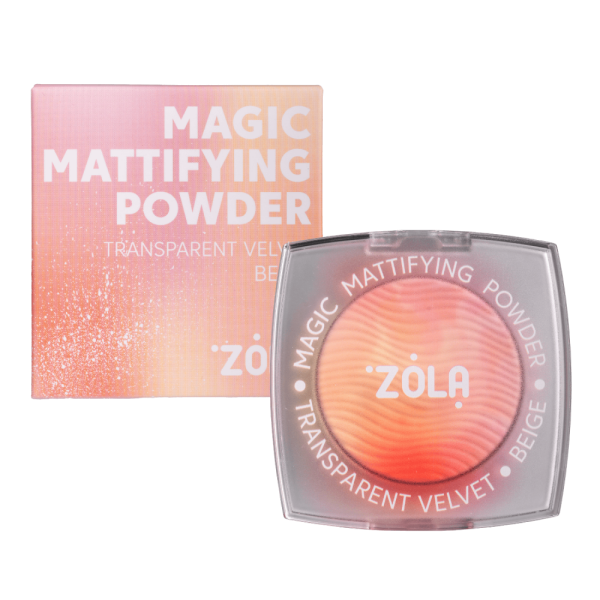 Zola пудра Magis Mattifying Powder BEIGE