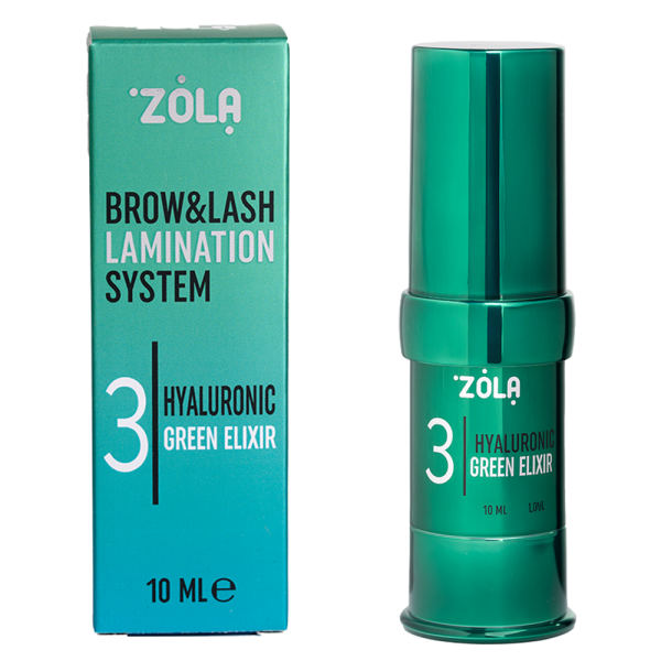 ZOLA Color Lab Склад для ламінування 03 Hyaluronic Green Elixir