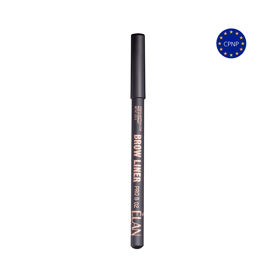Elan Пудровий олівець для брів Brow Liner PRO B 02 dark brown