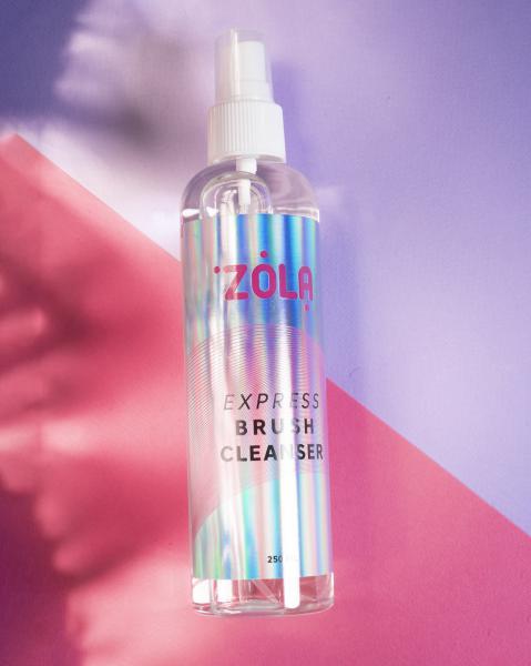 ZOLA Очищувач для пензлів EXPRESS BRUSH CLEANSER 250 мл.