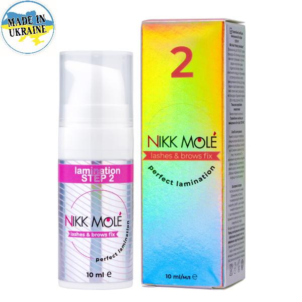 Nikk Mole Професійний засіб для ламінування вій та брів 2 состав