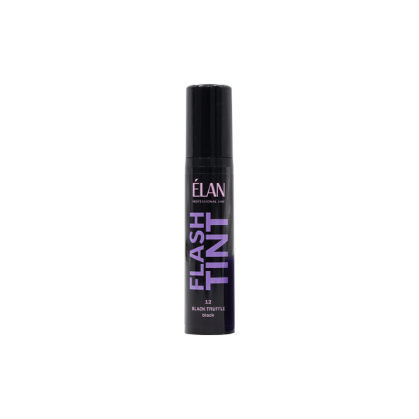 Краска для бровей и ресниц Елан «FLASH TINT» 12 Black truffle