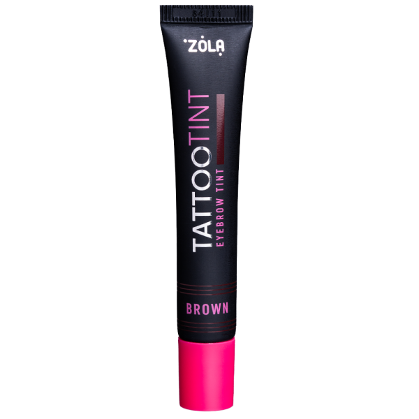 ZOLA Фарба для брів та вій TATTOO TINT Brown