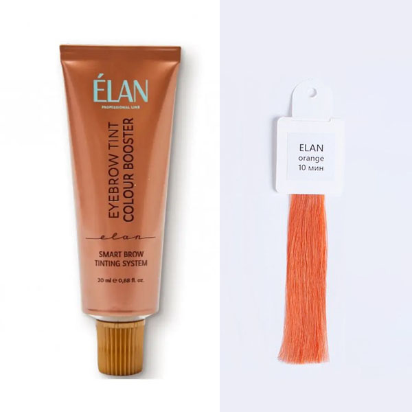 Бустер-концентрат EYEBROW TINT COLOUR BOOSTER: усилитель цвета краски для бровей, 07 ORANGE, Elan