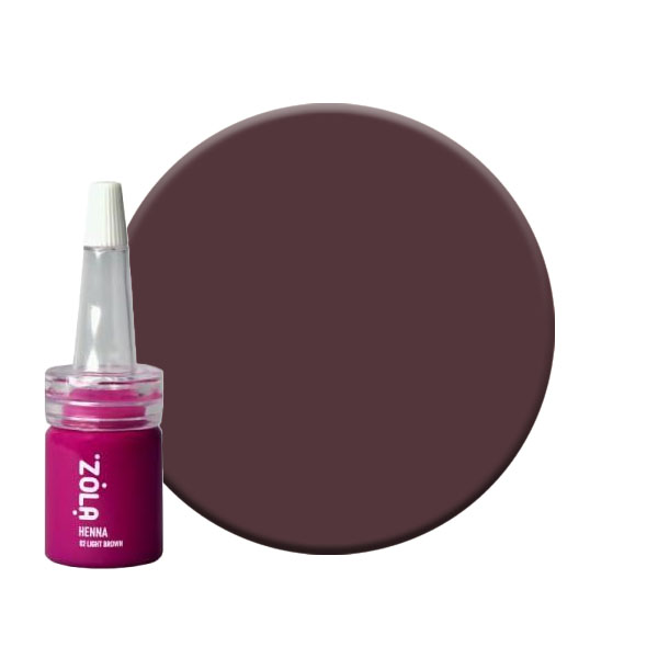 ZOLA-Zola Хна профессиональная для бровей 5 гр, - 03 TAUPE BROWN Zola Хна профессиональная для бровей 5 гр,