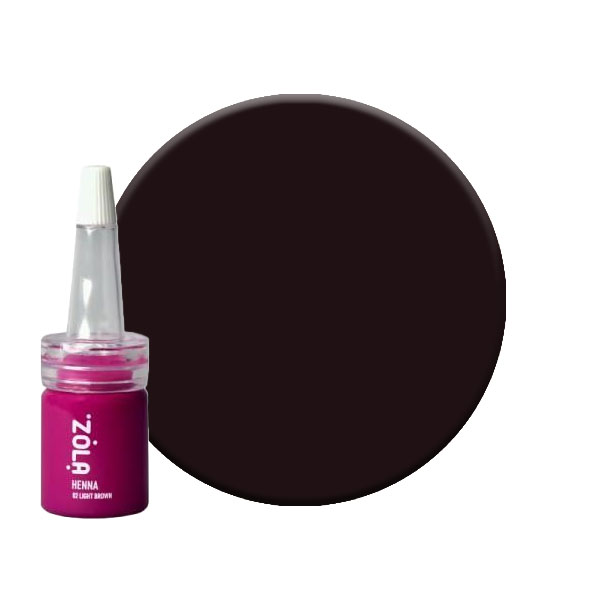 ZOLA-Zola Хна профессиональная для бровей 5 гр, - 06 DARK BROWN Zola Хна профессиональная для бровей 5 гр,